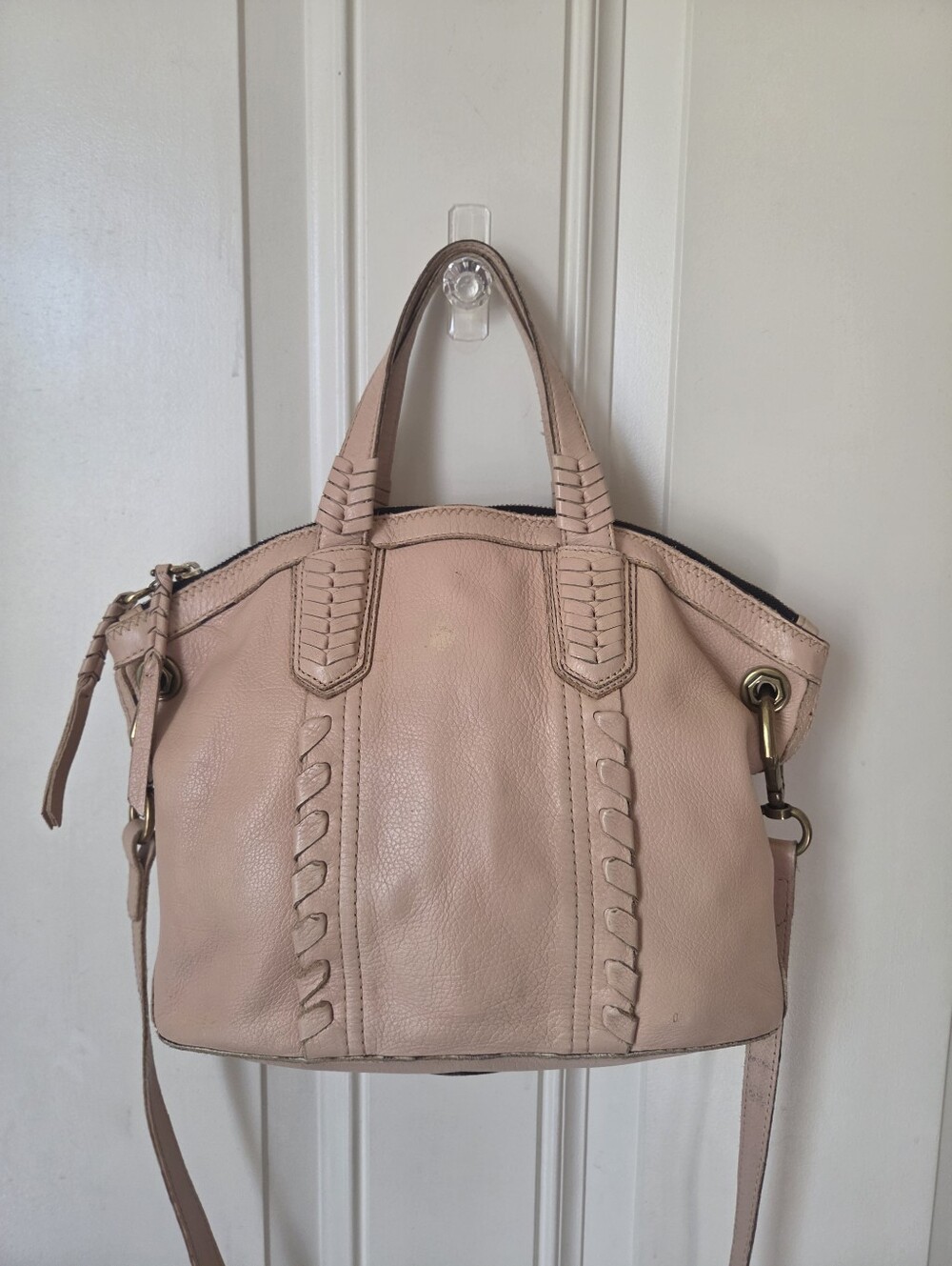 ORYANY "Cassie" Tan Leather Satchel/CB🤎